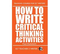 How To Write Critical Thinking Activities