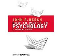 How to Write in Psychology John Beech (Auteur)
