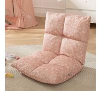howa 2 en 1 Fauteuil pour enfant + chaise longue - dossier réglable 6 fois 'flowers' 86012