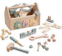 howa® Caisse à outils enfant bois 45 pièces