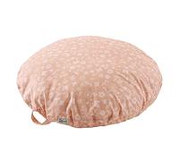 Howa 87053 Coussin de sol pour chambre d'enfant Motif fleurs Diamètre 80 cm Avec rembourrage Grand format rond