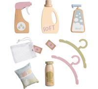 howa® Accessoires pour poupée lessive bois, 10 pièces