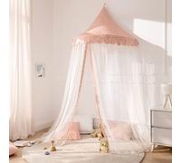 howa Baldaquin Mural pour Chambre d'enfant, Flowers 85062 | Ciel de lit pour chambre d'enfant ou coin douillet, hauteur 235 cm, largeur 100 cm, couleur abricot doux