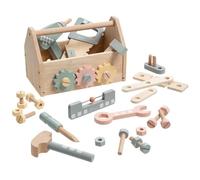 howa Boîte à outils pour enfants en bois avec 45 pièces d'accessoires 4907