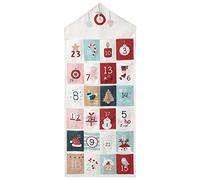 howa Calendrier de l'Avent à remplir, en tissu, calendrier de Noël 8803 | Calendrier de l'Avent à remplir pour enfants et adultes, calendrier de Noël décoratif en coton 100%