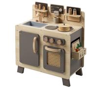 howa FoodieFun 4824 Cuisine de jeu pour enfant en bois avec 10 pièces