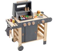 howa grill enfants play grill grill enfants grill en bois avec 25 pièces d'accessoires 'Maxi' 4825
