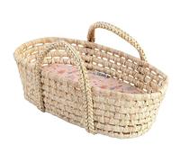 howa Panier Porte - poupées miniflowers jonc de mer avec Matelas pour poupées jusqu'à 50cm 1406