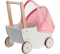 howa Poussette de poupée 'Cozy Cactus' en bois avec capote pliable 2550