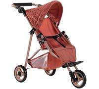 howa Poussette de poupée « Grace » - Élégante poussette pour poupée - Jogger pour poupées jusqu'à 50 cm, jogger de poupée avec poignée réglable en hauteur 2270