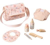 howa sac à langer pour poupées sac à langer pour poupées "minikquets" comprenant 7 pièces accessoires 2960