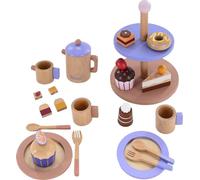 howa Set de café et de thé en bois pour enfants 4898
