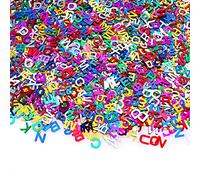 HOWAF ABC Letters Alphabets Confetti Colourful Confetti for Kids Starting School Party Decorations 40 Gram