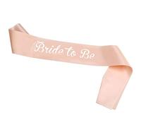 HOWAF Bride to Be Écharpe Rose Or Mariée Écharpe Future Mariée EVJF Accessoire Bride to Be Sash Écharpes Future Mariée à être Ceinture Bande Fille Nuit Mariage Poule Partie