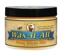 Howard Cire multi-usage avec cire d'abeille et carnauba pour meubles en bois, comptoirs en pierre, surfaces métalliques, nettoie, conditionne et protège 255 ml