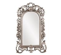 Howard Elliott Sherwood Miroir Mural Suspendu avec Cadre en résine argenté Vieilli, 14 x 56 cm
