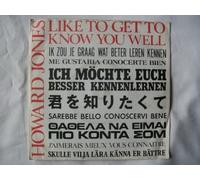 Howard Jones - HOWARD JONES Like To Get to Know You Well UK 7" 45