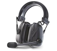 Honeywell Howard Leight Casque Antibruit Sync Wireless sans Fil, Noir, Avec Tout Appareil Compatible Bluetooth, Microphone Avec Bonnette Anti-Vent, Cable USB, SNR 32 dB, 1034510