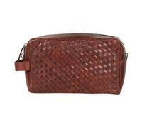 Howard London - Braided Washbag John - Homme - Sacs - Brun - Taille: ONE Size