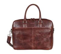 Howard London - Carter Laptop Bag - Homme - Sacs - Brun - Taille: ONE Size