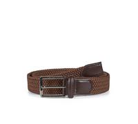 Howard London Ceinture 'Braided Belt Marvin Mid Brown' marron, Taille 85
