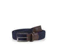 Howard London Ceinture 'Braided Belt Marvin Navy' bleu marine, Taille 90
