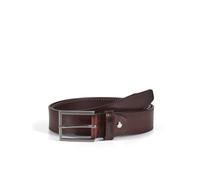 Howard London Ceinture 'Leather Belt Matthew Dark Brown' brun foncé, Taille 95