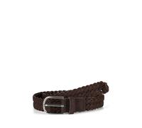 Howard London Ceinture 'Leather Belt Suede Ashley' brun foncé, Taille 90