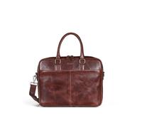 Howard London Sac d’ordinateur portable 'Laptop Business Bag Carter Brown' marron, Taille One Size