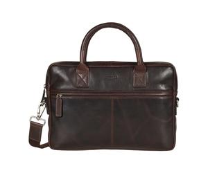 Howard London - Sacoche pour ordinateur portable Evan - unisex - Sacs - Brun - Taille: ONE Size
