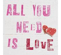 Howard Shooter (All You Need is Love 40 x 40 cm Toile Imprimée