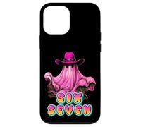 Howdy Chapeau de Cowboy Rose fantôme Effrayant Mignon Meme Six Sept Coque pour iPhone 12 Mini