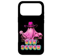 Howdy Chapeau de Cowboy Rose fantôme Effrayant Mignon Meme Six Sept Coque pour iPhone 17 Pro Max