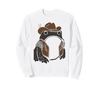 Howdy Cowboy Grumpy Frog Sweatshirt