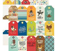 Howdy! Double-Sided Cardstock 12"X12"-Tags