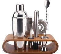 HowHomely Cocktailmixset Shaker Edelstahl 7er Set