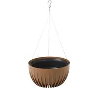 Howhomely Flower Spampel 14 cm de hauteur - pot en bois - objets à suspendre