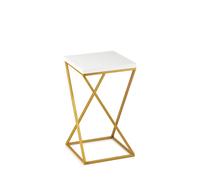 Howhomely Flower Stand Loft White 40 cm - tabouret de fleurs, colonne de fleurs moderne
