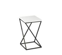 Howhomely Flower Stand Loft White 40 cm - tabouret de fleurs, colonne de fleurs moderne