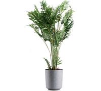 HowHomely | Jardinière Aloe Texelle, Gris - 28,5 x 31,6 cm - Pots de fleurs, Design moderne, Facile à nettoyer