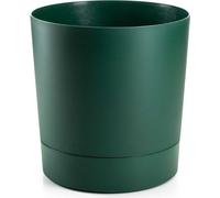 HowHomely | Jardinière - Azalea - 35 cm - Vert Avocat - Résistant aux intempéries - Soucoupe intégrée