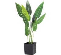 HowHomely | Jardinière - Riflo - 25x25 cm - Noir - Design élégant - Résistant au gel et recyclé