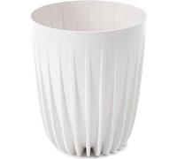 Howhomely Pot de fleurs 30cm Výška - Pot de plantes blanc - Spanter en plastique