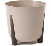 HowHomely Pot de fleurs 32cm de hauteur - Jardinière Latte - Pot de fleurs en plastique