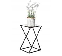 HowHomely Support moderne en métal pour plantes 40 cm