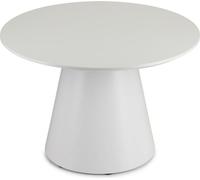 HowHomely Table basse MILAN - Design élégant blanc 60cm