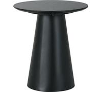 HowHomely Table basse MILAN - Design moderne noir 45 cm