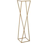 Howhomely Tabouret de fleurs en métal doré 100 cm - flower stand, flower column tall