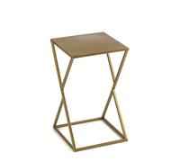Howhomely Tabouret de fleurs en métal doré 40 cm - flower stand, flower column modern