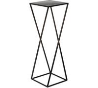 Howhomely Tabouret de fleurs en métal noir 70 cm - flower stand, flower column tall